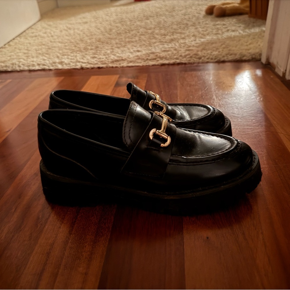 STEVE MADDEN Lando Leather Loafers